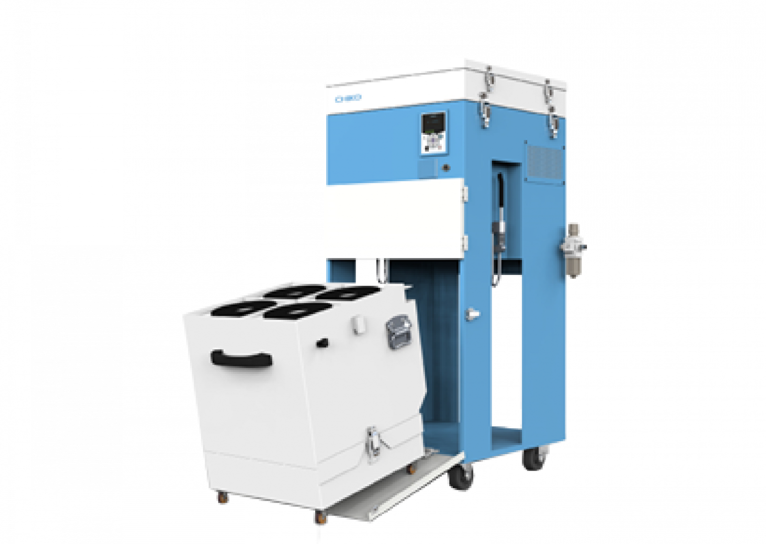 Ultrahigh pressure laser clean dust collector CHIKO AIRTEC